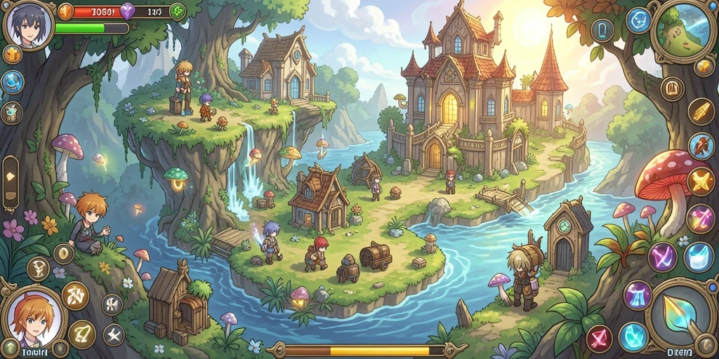Menampilkan momen seru dalam gameplay dengan teman-teman.