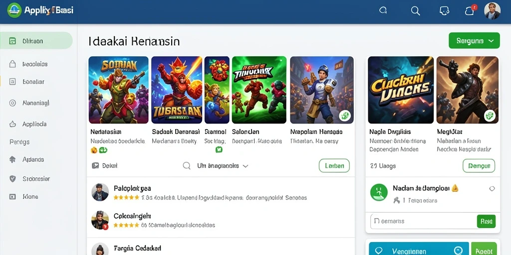Momen aksi seru saat pertarungan intens di dalam game.