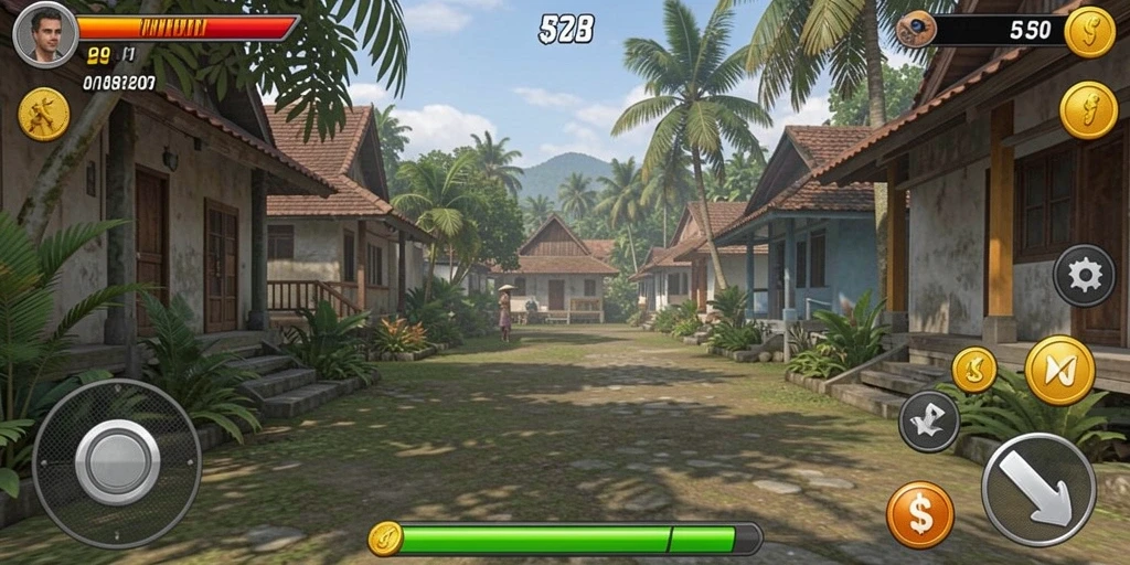 Fitur interaktif yang membuat permainan semakin seru.
