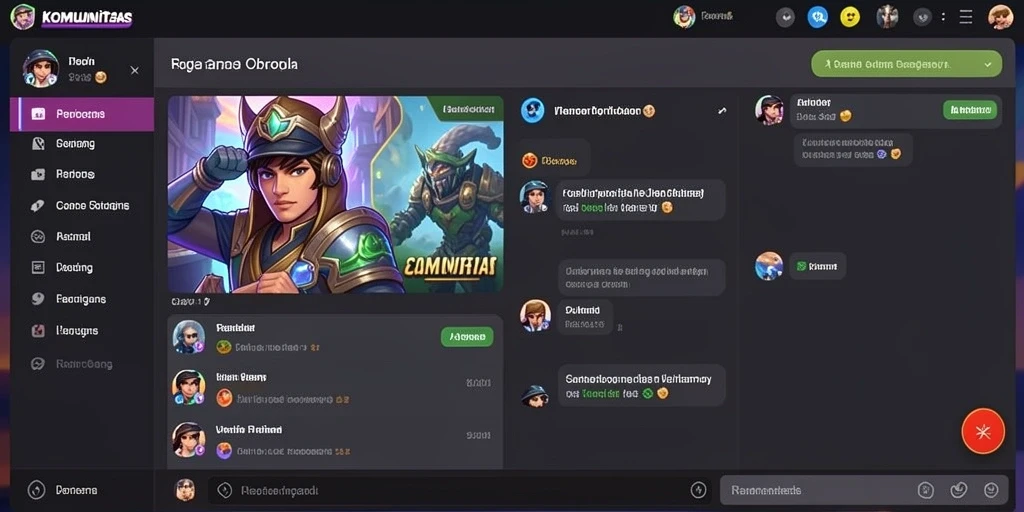 Tampilan menu utama yang mudah dinavigasi dan intuitif.