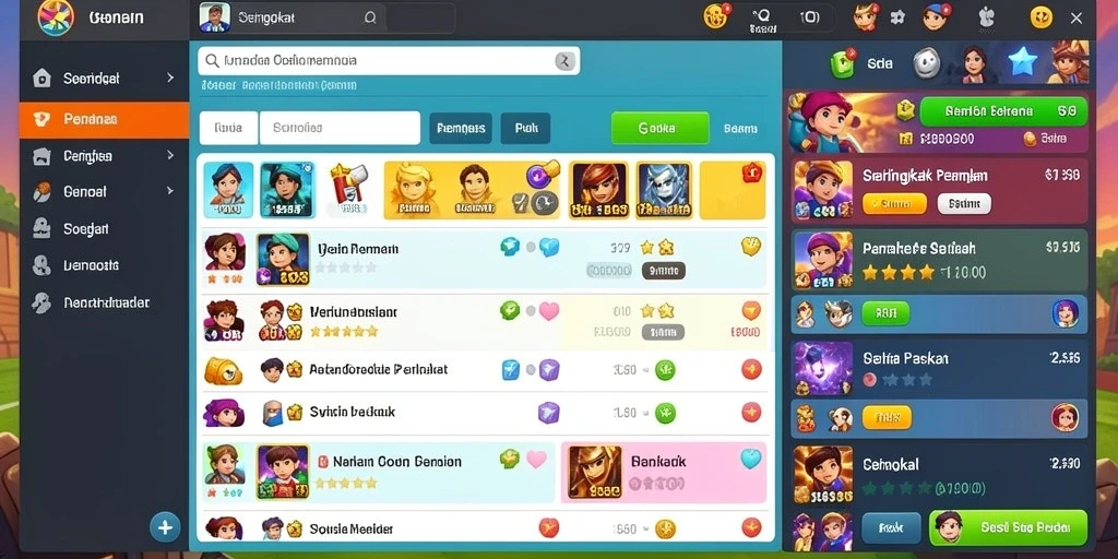 Fitur reward yang menguntungkan bagi setiap pemain.