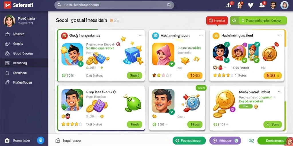 Grafis berkualitas tinggi yang membuat pengalaman bermain semakin seru.