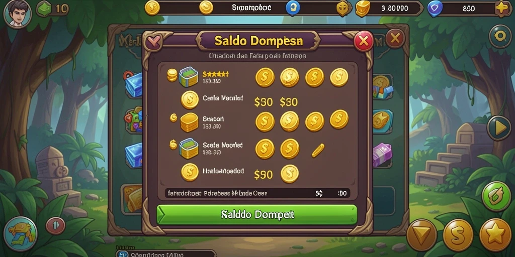 Sistem reward yang memperkaya pengalaman bermain.